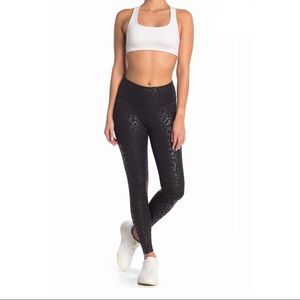ARX/LAB black Leopard leggings